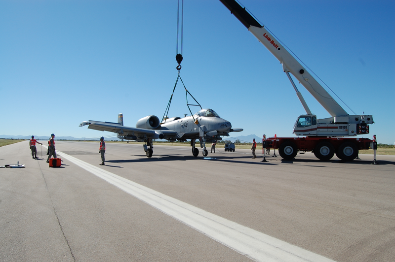 Illustration for article titled DMAFB Runway reopened after a gear-up A-10 Landing